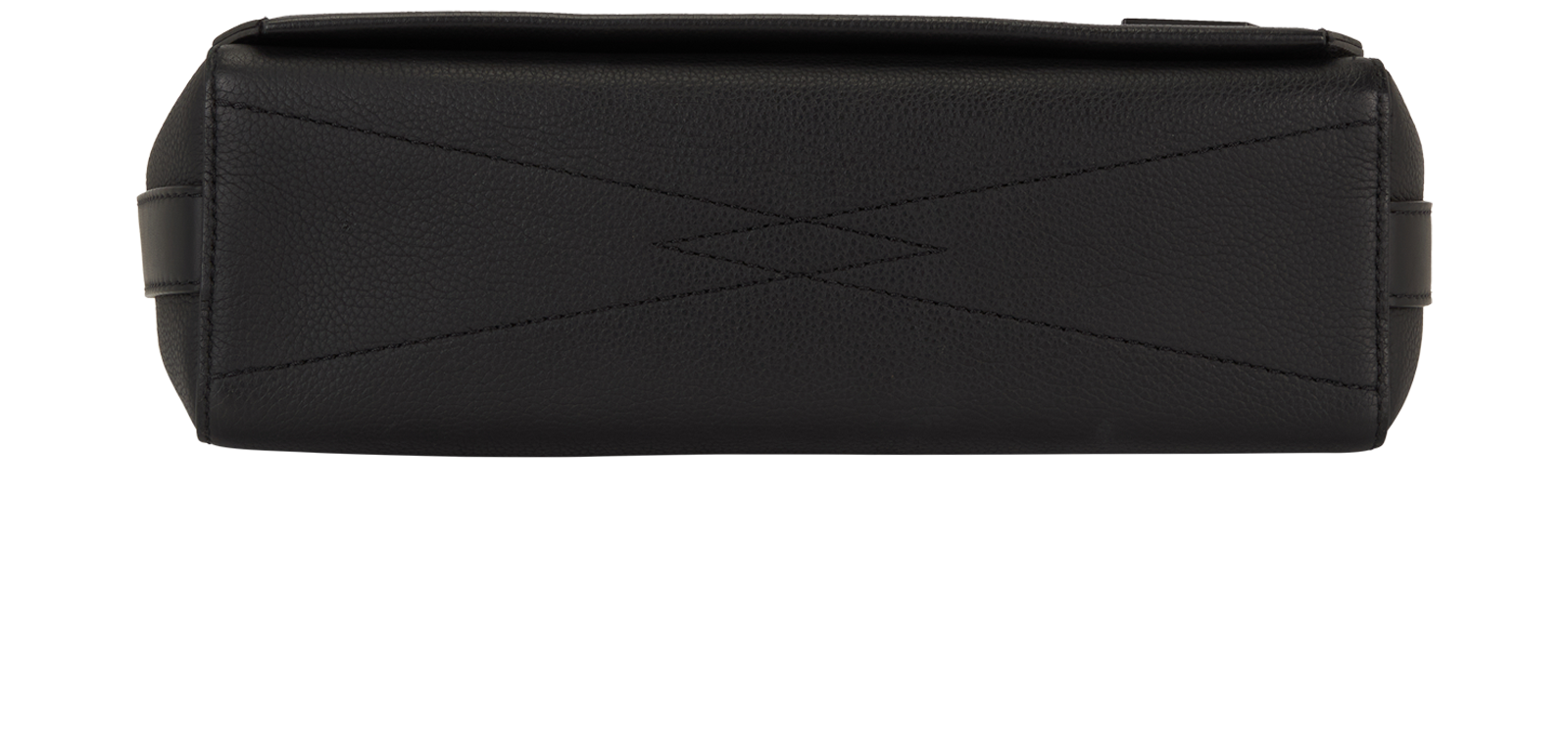 Aerogram Take Off Messenger, &pound;795, Handbags, Black, Leather, Top view